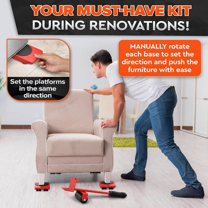 ❤Furniture lifting tool set